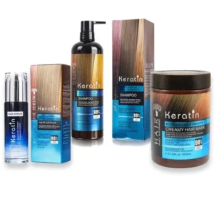 Keratin Hair Treatment Shampoo Hair Mask & Serum
